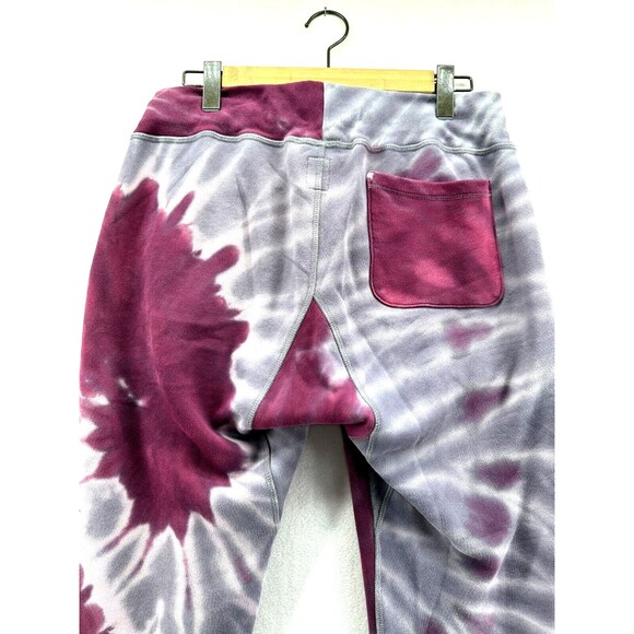 NSF Two Piece Lounge Set L Lissette Hoodie Sayde Jogger Wilde Magenta Dye Purple - Picture 11 of 16